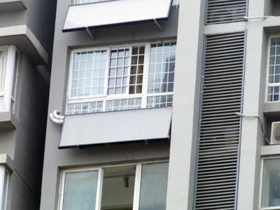 菏泽时代奥城 四海亿家阳台壁挂太阳能,经济实用,美观牢固,寿命长久.
